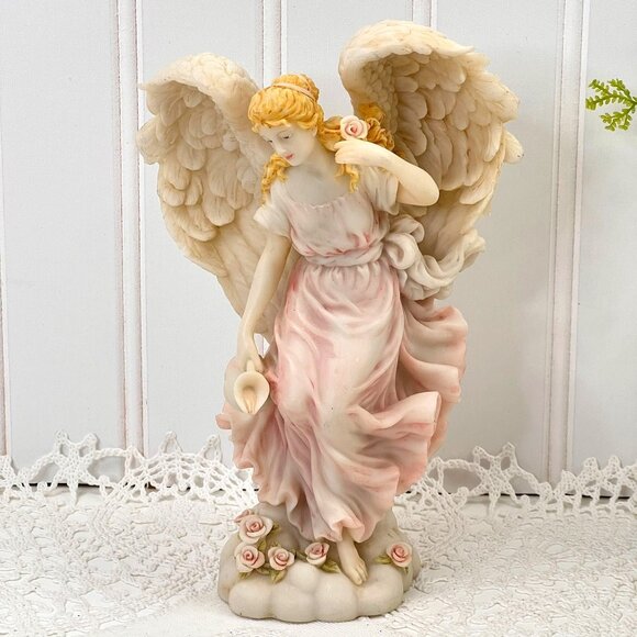 Seraphim Classics by Romans Angel Figurine "Rosalie 1995 Natures Delight" - Picture 1 of 11